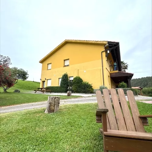 Zona exterior del hospedaje rural
